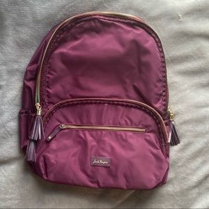 Plum and Teal Backpack